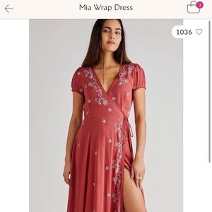 Mia wrap dress